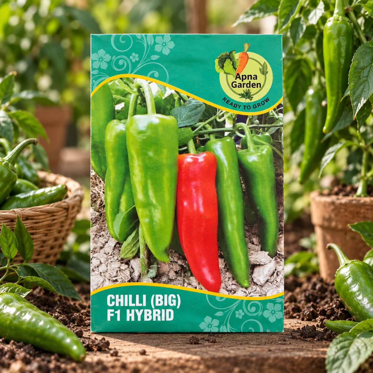 5 in 1 Vegetables Seeds Combo