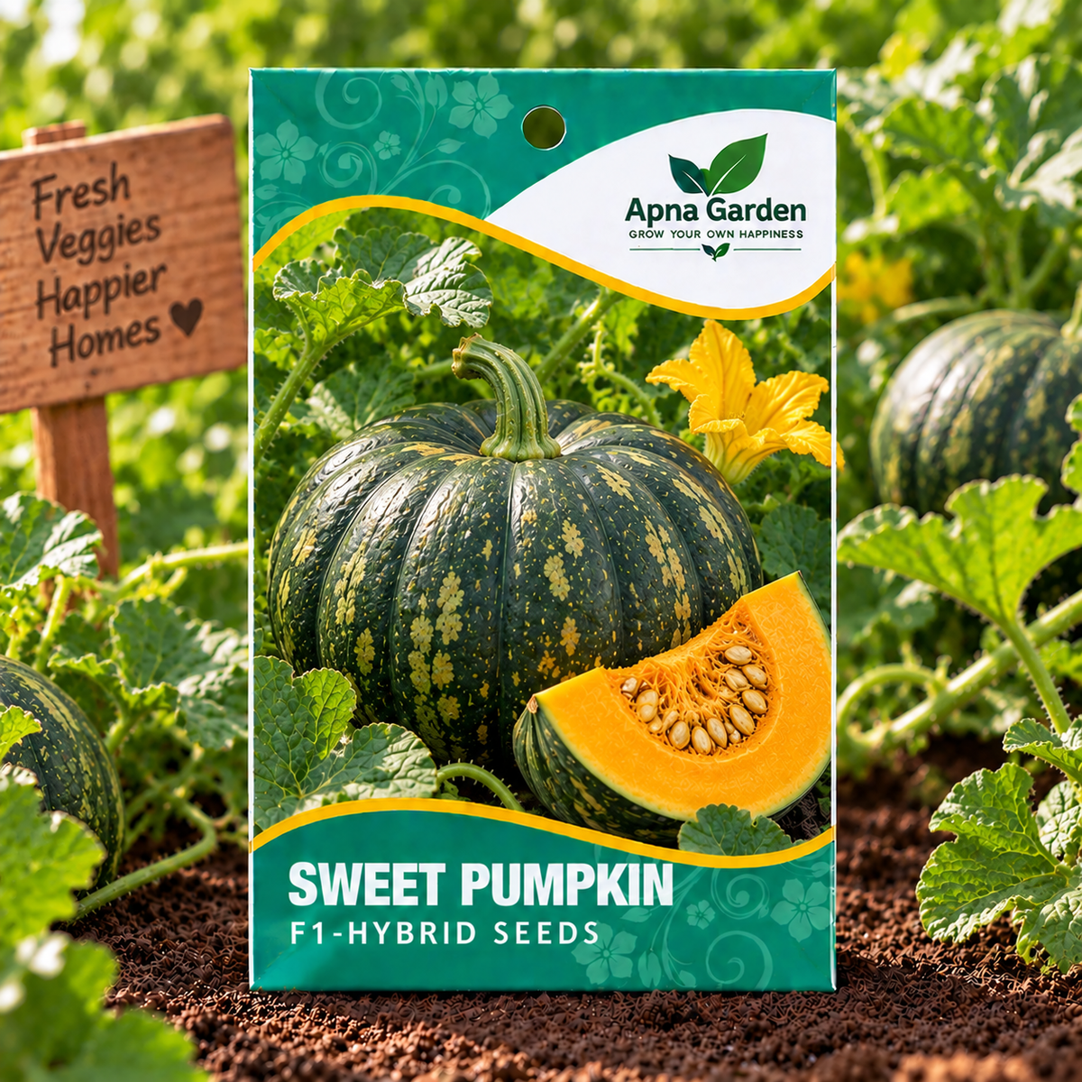 Sweet Pumpkin F1-Hybrid Seeds