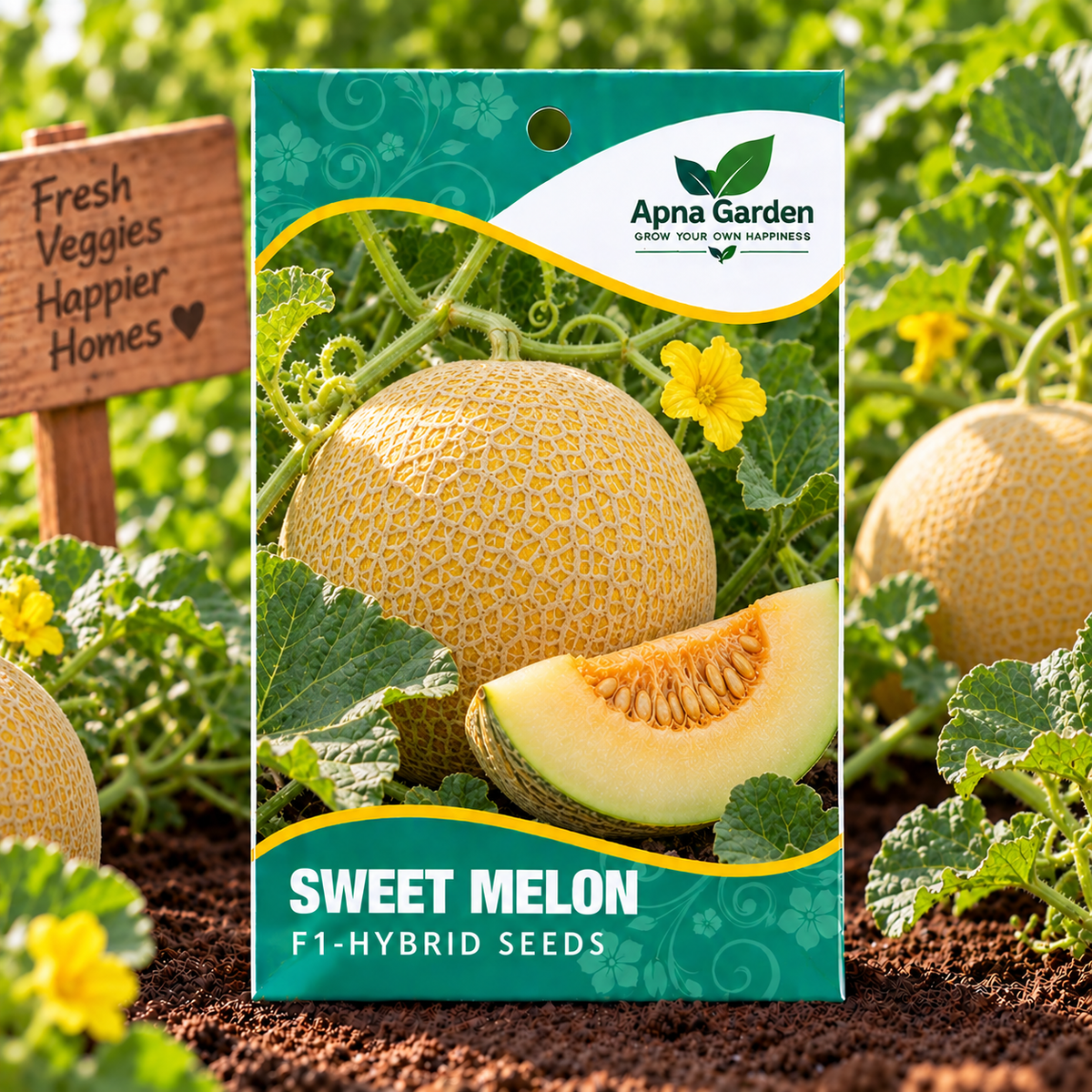Sweet Melon F1-Hybrid Seeds