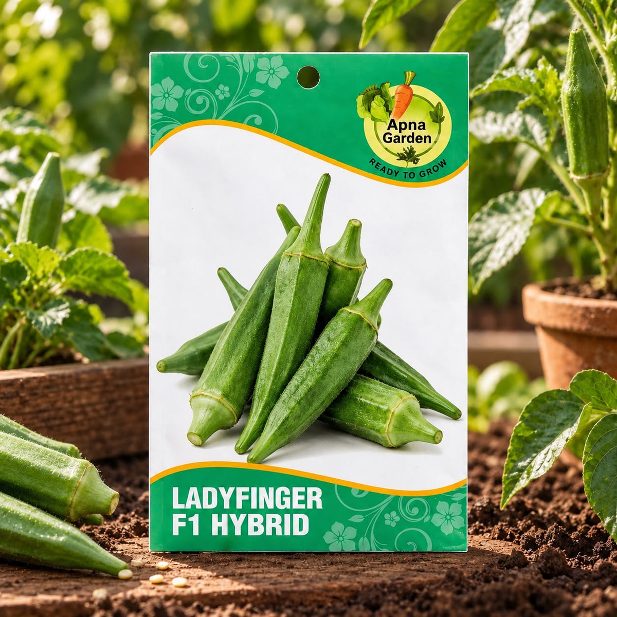 Ladyfinger F1-Hybrid Seeds