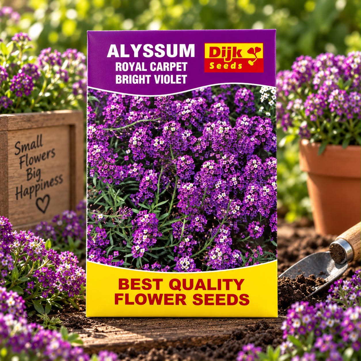 Alyssum Royal Carpet Bright Violet - Flower Seeds