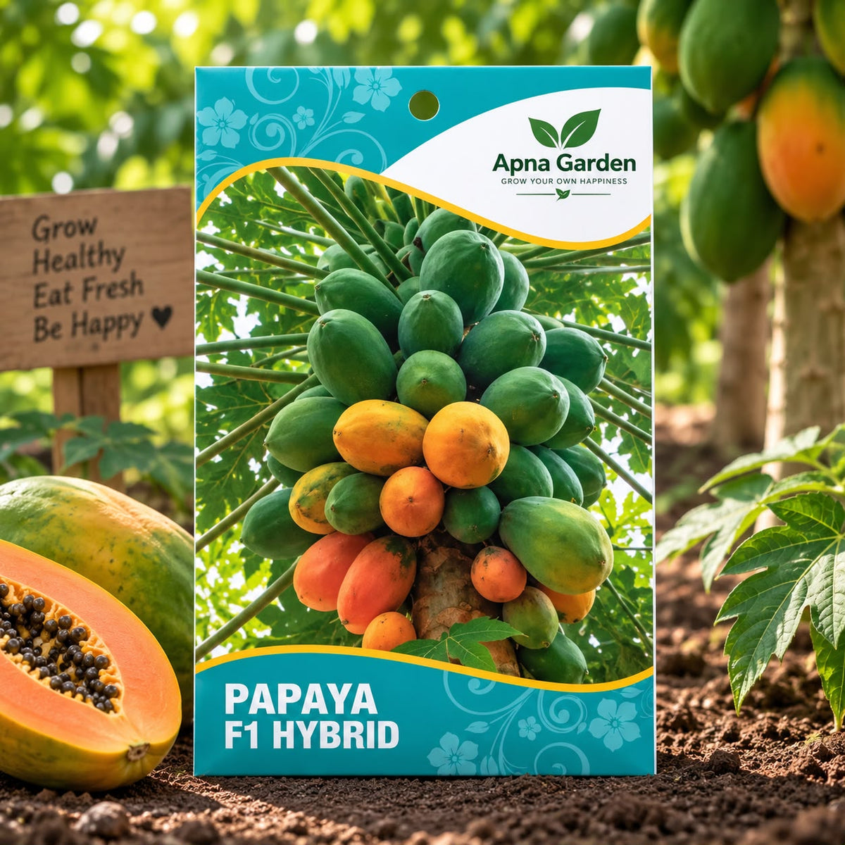Papaya F1-Hybrid Seeds