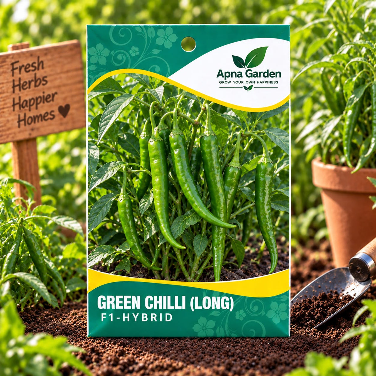 Chilli (Long) F1-Hybrid Seeds
